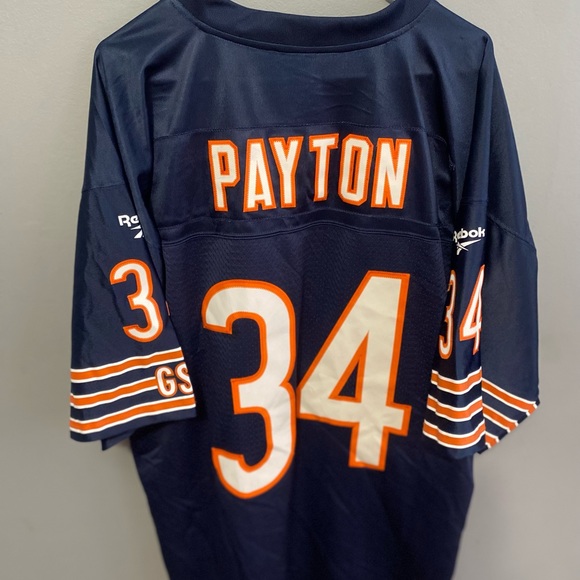 REEBOK GRIDION CLASSICS BEARS WALTER PAYTON #34 JERSEY XL VINTAGE - Picture 9 of 9